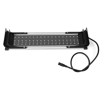 40cm Adjustable Dimmable Aquarium 2835LED Fish Tank Light Lamp White and Blue LEDs fit for 35-45cm Aquarium Black AC 100-240V
40cm Adjustable Dimmable Aquarium 2835LED Fish Tank Light Lamp White and Blue LEDs fit for 35-45cm Aquarium Black AC 100-240V