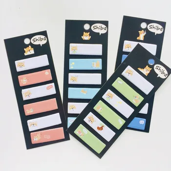

1 Pack Kawaii Dog Memo Pad Sticky Notes Students Notepads Paper Stationery Office School Memos Supplies Papelaria PH178