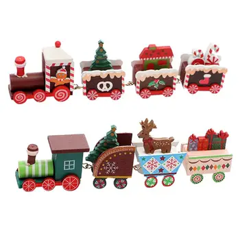 2Pcs Table Decors Adorable Wooden Festive Lively Train Model Toy for Christmas Home
2Pcs Table Decors Adorable Wooden Festive Lively Train Model Toy for Christmas Home