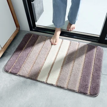 1PC 40x60cm High Quality Stripe Bathroom Carpet Anti-slip Mat Toilet Water Absorption Rug Non-slip Bathtub Carpet Floor Supplies
1PC 40x60cm High Quality Stripe Bathroom Carpet Anti-slip Mat Toilet Water Absorption Rug Non-slip Bathtub Carpet Floor Supplies