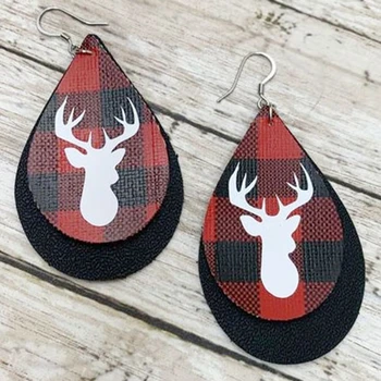 we can customize red and black buffalo plaid christmas faux leather dangle earrings mama bear, xmas tree teardrop earrings 
we can customize red and black buffalo plaid christmas faux leather dangle earrings mama bear, xmas tree teardrop earrings