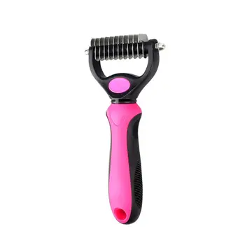 Pet Dogs Professional Pet Undercoat Rake Dematting Comb Grooming Stripping Tool for Dog Cat Puppy (Single Side) - Size S
Pet Dogs Professional Pet Undercoat Rake Dematting Comb Grooming Stripping Tool for Dog Cat Puppy (Single Side) - Size S