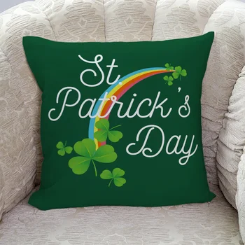 St Patricks Day Clover Rainbow Pattern Pillow Covers Cases Cushion Pillowcase Square Print
St Patricks Day Clover Rainbow Pattern Pillow Covers Cases Cushion Pillowcase Square Print