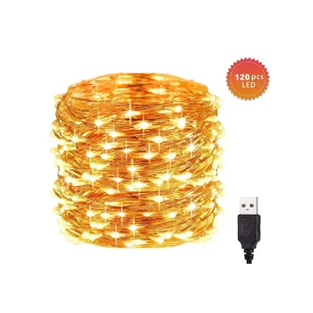 12M lamp single function USB copper wire lamp warm white preferred string lamp decoration bedroom garden yard party wedding F4
12M lamp single function USB copper wire lamp warm white preferred string lamp decoration bedroom garden yard party wedding F4