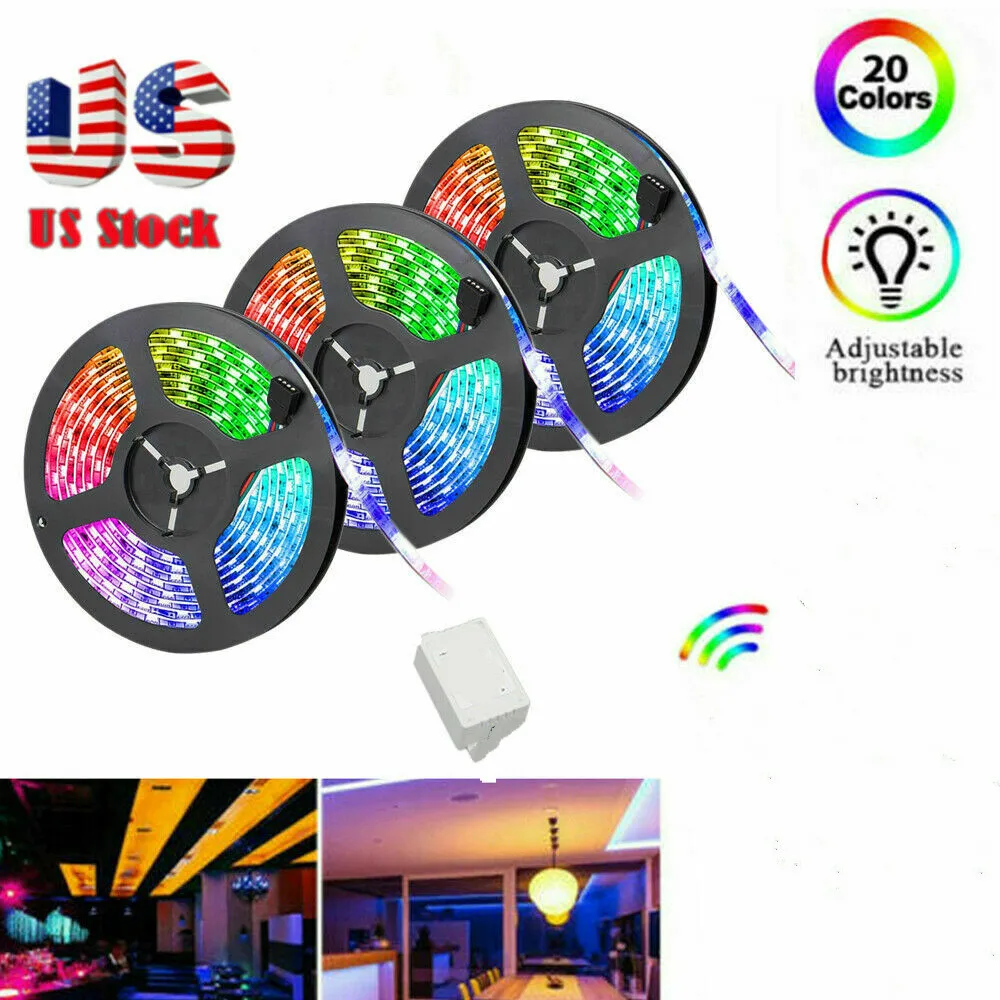 Smart Pixel LED Light Controller, WiFi Remote Controller Professional for Flexible RGB Support Driver IC (DC 5-24V), App & Voice
Smart Pixel LED Light Controller, WiFi Remote Controller Professional for Flexible RGB Support Driver IC (DC 5-24V), App & Voice