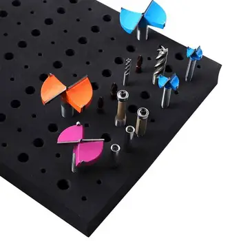 Save Space Garage Router Bit Tray 110 Holes Durable Portable Shockproof Divider Workshop Tools Storage Household Hard Foam
Save Space Garage Router Bit Tray 110 Holes Durable Portable Shockproof Divider Workshop Tools Storage Household Hard Foam