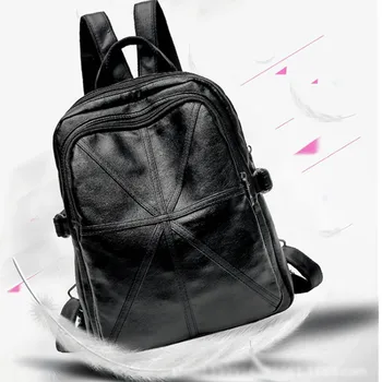 Raged Sheep New Large Schoolbag PU Soft Leather Travel Shoulder Bag High Quality Women Leather Backpack For School Teenage Girls
Raged Sheep New Large Schoolbag PU Soft Leather Travel Shoulder Bag High Quality Women Leather Backpack For School Teenage Girls