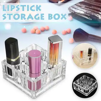 Lipstick Storage Box Small Cosmetic Display Stand Make Up Storage Box Case Organizer Transparent PS Material 9.8x9.8x4.5cm
Lipstick Storage Box Small Cosmetic Display Stand Make Up Storage Box Case Organizer Transparent PS Material 9.8x9.8x4.5cm