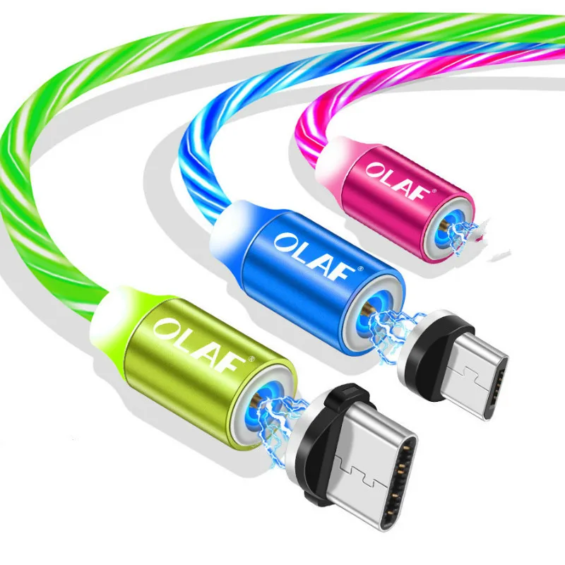 Flowing Light Magnetic USB Charging Cable, Micro usb Cable & USB Type C Cable LED Glow Magnet Charger For iPhone X 8 7 6
Flowing Light Magnetic USB Charging Cable, Micro usb Cable & USB Type C Cable LED Glow Magnet Charger For iPhone X 8 7 6
