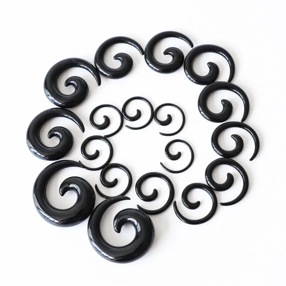 2pcs Acrylic Spiral Ear Gauges Ear Tapers Stretching Plugs And Tunnel Expanders Body Piercing Jewelry(1.6-20mm) 
2pcs Acrylic Spiral Ear Gauges Ear Tapers Stretching Plugs And Tunnel Expanders Body Piercing Jewelry(1.6-20mm)