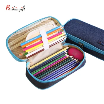 Hot sale Canvas Pencil Bags Large Capacity Pen Box Pouch Makeup Cosmetic Bag Girls Gifts Office School Supplies
Hot sale Canvas Pencil Bags Large Capacity Pen Box Pouch Makeup Cosmetic Bag Girls Gifts Office School Supplies