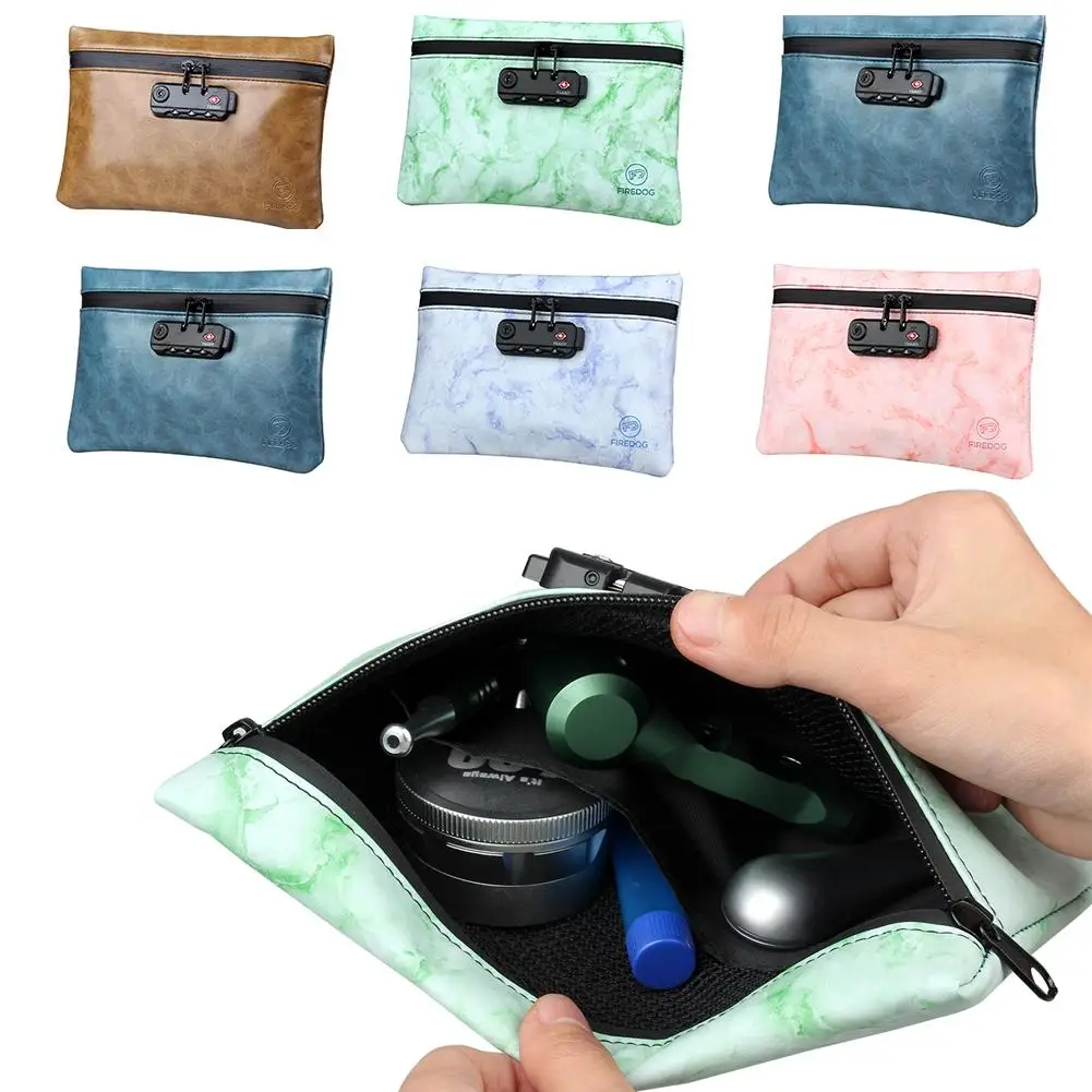 Smell Proof Bag Pouch Odor Proof Container-Case Stash Storage Black Bags 