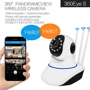 IP Camera Wifi Rotatable PTZ Camera Surveillance Wifi RJ45 Camera IR Night Vision Wireless Cam Voice Call Motion Detection Y6
IP Camera Wifi Rotatable PTZ Camera Surveillance Wifi RJ45 Camera IR Night Vision Wireless Cam Voice Call Motion Detection Y6