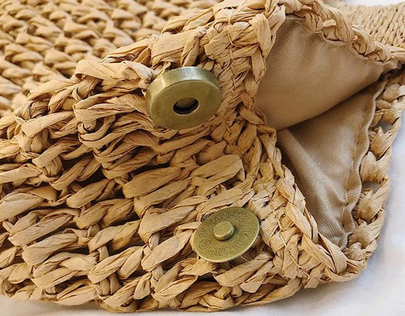 Gusure Large Rattan Tote - Wicker Woven Summer Travel Shoulder Bag 8 H6abdcffa91f04e3baf72fa349698e8ddH