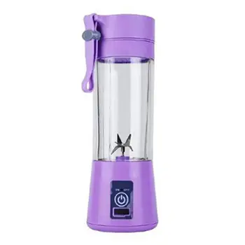 380ML Electric USB Rechargeable Portable Juicer Smoothie Blender Machine Mixer Juice Cup Maker Fast Blenders Food Processor
380ML Electric USB Rechargeable Portable Juicer Smoothie Blender Machine Mixer Juice Cup Maker Fast Blenders Food Processor