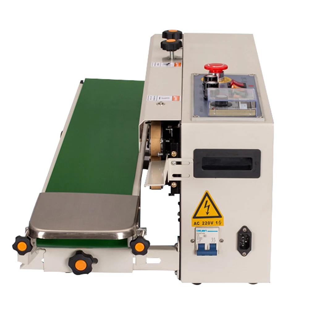 Ink wheel color printing automatic continuous sealing machine Plastic sealing machine for food packaging FRD1000
Ink wheel color printing automatic continuous sealing machine Plastic sealing machine for food packaging FRD1000