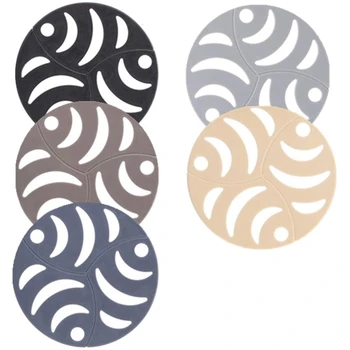Silicone Trivet Mats and Hot Pads 5 Pcs 6.3 INch Round Heat Resistant Multifuntion Kitchen Tool for Bowl Mats, Dish Mats
Silicone Trivet Mats and Hot Pads 5 Pcs 6.3 INch Round Heat Resistant Multifuntion Kitchen Tool for Bowl Mats, Dish Mats