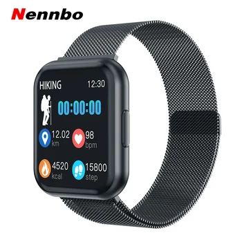 2020 New Smart Watch Woman Fitness Tracker Full Touch Screen Smartwatch Men Sports Pedometer Clock For Android IOS Phone
2020 New Smart Watch Woman Fitness Tracker Full Touch Screen Smartwatch Men Sports Pedometer Clock For Android IOS Phone