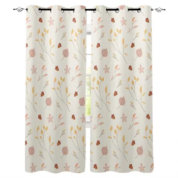Multi-size Autumn Pine Nuts Yellow Leaves Pattern Window Curtains Polyester Fabric Living Room Curtain Home Decor
Multi-size Autumn Pine Nuts Yellow Leaves Pattern Window Curtains Polyester Fabric Living Room Curtain Home Decor