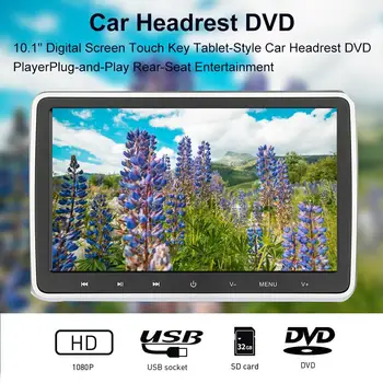 10.1 Inch Car Seat Back Headrest Touch Key Remote Control DVD Player Monitor Car Seat Back Headrest Touch Key Remote Control DVD
10.1 Inch Car Seat Back Headrest Touch Key Remote Control DVD Player Monitor Car Seat Back Headrest Touch Key Remote Control DVD