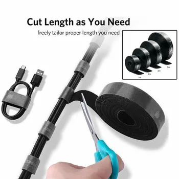 Velcro Strap Cable Tie Fastening Self Adhesive Roll Wrap Wire Clip Velcro Multi-function Finishing Tape Cable Winder 3E26
Velcro Strap Cable Tie Fastening Self Adhesive Roll Wrap Wire Clip Velcro Multi-function Finishing Tape Cable Winder 3E26