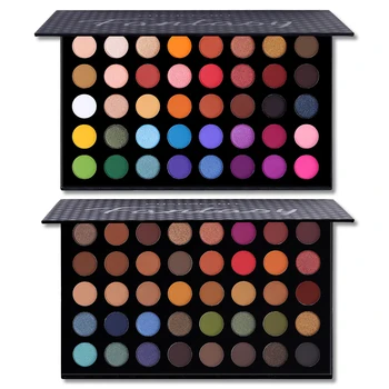 

2pcs/set Changeable Fantasy 40 Colors Eye Shadow Palette Colorful Makeup Shimmer Matte Glitter Eye Shadow Pigmented Cosmetics