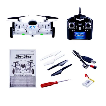 H23 2.4G RC Drone 2 In 1 6 Axis Gyro UFO Headless Mode Remote Control Quadcopter RC Helicopters toys for children
H23 2.4G RC Drone 2 In 1 6 Axis Gyro UFO Headless Mode Remote Control Quadcopter RC Helicopters toys for children