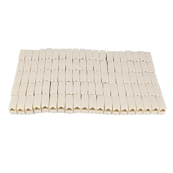 100Pcs/Lot High Quality Newtwork Ethernet Lan Cable Joiner Coupler Connector RJ45 CAT 5 5E Extender Plug Network Cable Connector 
100Pcs/Lot High Quality Newtwork Ethernet Lan Cable Joiner Coupler Connector RJ45 CAT 5 5E Extender Plug Network Cable Connector