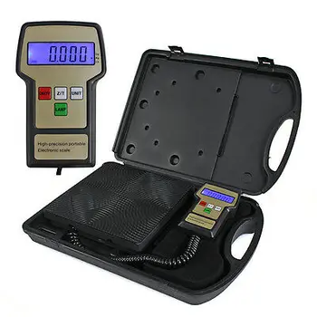 Digital Electronic Refrigerant Charging Weighing Weight Scale HVAC 220 lbs