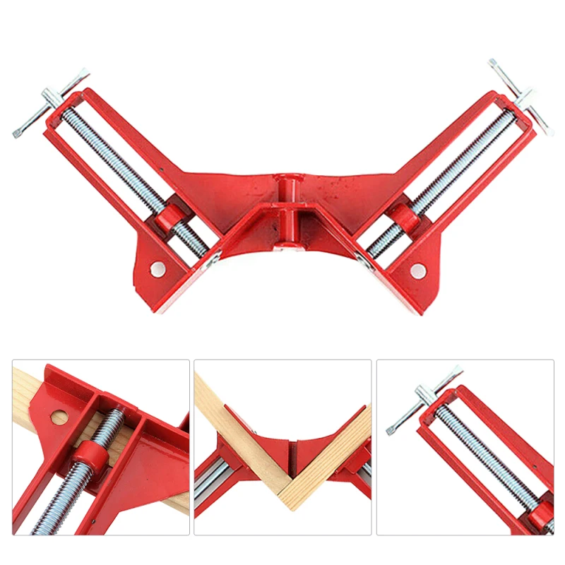 Multifunction 90 Degree Right Angle Clip Picture Frame Fish Tank Fixed Clip Rame Corner Clamp Woodworking Clamping Kit Hand tool
Multifunction 90 Degree Right Angle Clip Picture Frame Fish Tank Fixed Clip Rame Corner Clamp Woodworking Clamping Kit Hand tool