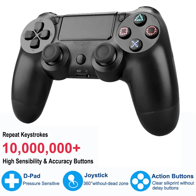 Gamepad For Sony Playstation 4 PS4 Controller Bluetooth Vibration Wireless Joystick For PS4 Game Console Pad
Gamepad For Sony Playstation 4 PS4 Controller Bluetooth Vibration Wireless Joystick For PS4 Game Console Pad