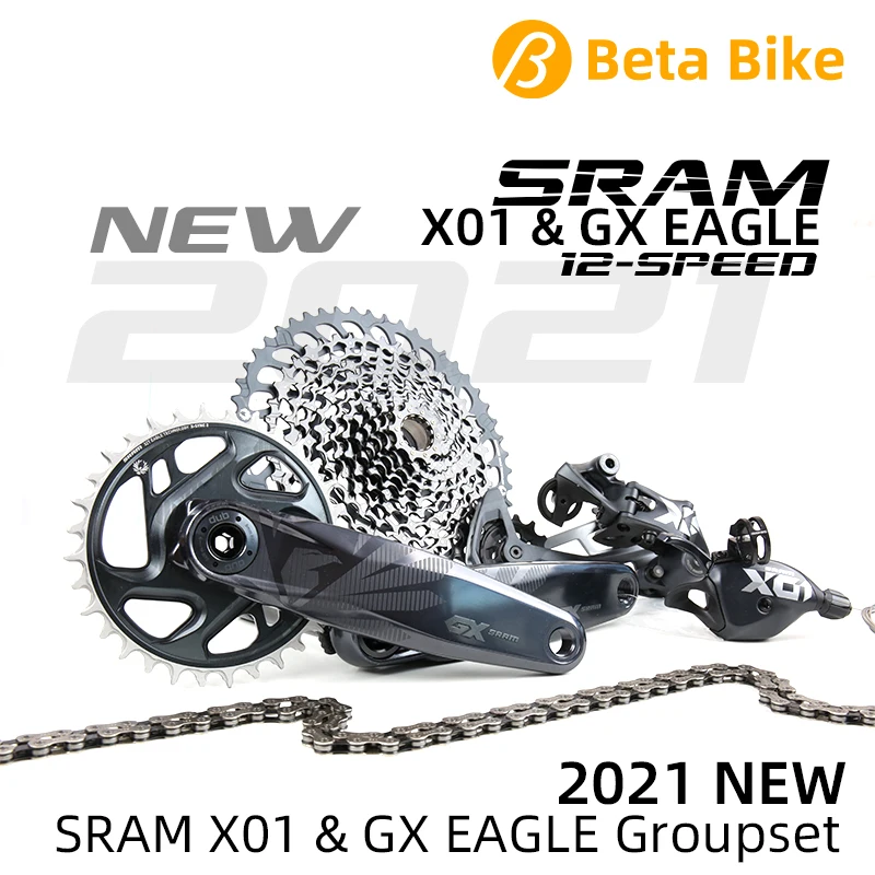 2021 SRAM X01 GX EAGLE 12 скоростей MTB Groupset XG-1275 10-52T XD кассета с цепью DUB системный блок управления задним переключателем
2021 SRAM X01 GX EAGLE 12 скоростей MTB Groupset XG-1275 10-52T XD кассета с цепью DUB системный блок управления задним переключателем