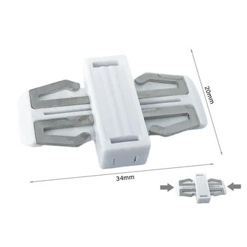 LEDLUX CB2105 linear joint connector for enlargement guide rail bar electrified CB2107
LEDLUX CB2105 linear joint connector for enlargement guide rail bar electrified CB2107
