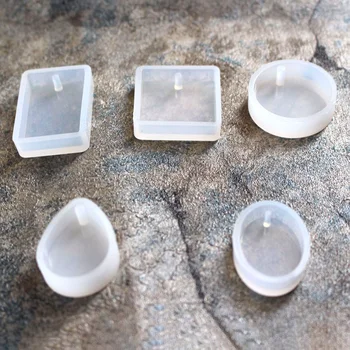 5pcs Heat Cold Resistant Silicone Mould Transparent Non Toxic Jewelry Making Soft Reusable With Hole DIY Carft Home Handwork
5pcs Heat Cold Resistant Silicone Mould Transparent Non Toxic Jewelry Making Soft Reusable With Hole DIY Carft Home Handwork