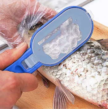 2020 New Creative Fish scale with lid Practical Fish Remover Scraper Cleaner Kitchen Tool Peeler 20x5.5cm Fish Remover Scraper25
2020 New Creative Fish scale with lid Practical Fish Remover Scraper Cleaner Kitchen Tool Peeler 20x5.5cm Fish Remover Scraper25