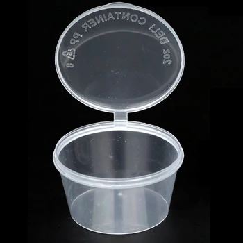 100Pcs/Set 50ML/42ml/32ml Plastic Sealed Sauce Cups Condiment Storage Containers With Lids Family Home Dinnerware - Transparent
100Pcs/Set 50ML/42ml/32ml Plastic Sealed Sauce Cups Condiment Storage Containers With Lids Family Home Dinnerware - Transparent