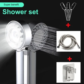 Duplex Water Outlet Multifunctional Shower Head with 59 Inch Hose and Adjustable Bracket
Duplex Water Outlet Multifunctional Shower Head with 59 Inch Hose and Adjustable Bracket