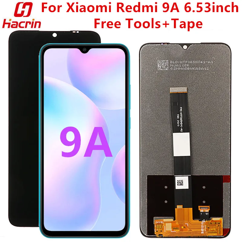 Display For Xiaomi Redmi 9A Lcd Screen Tested LCD Display+Touch Screen Replacement On For Xiaomi Redmi 9 A 9A 6.53inch Black
Display For Xiaomi Redmi 9A Lcd Screen Tested LCD Display+Touch Screen Replacement On For Xiaomi Redmi 9 A 9A 6.53inch Black