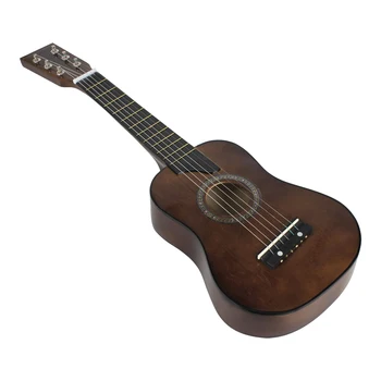 Guitar Mini 25 Inch Basswood Acoustic 12 Frets 6 Strings Guitar with Pick &Strings For Children Beginner Musical Instrument Toy
Guitar Mini 25 Inch Basswood Acoustic 12 Frets 6 Strings Guitar with Pick &Strings For Children Beginner Musical Instrument Toy