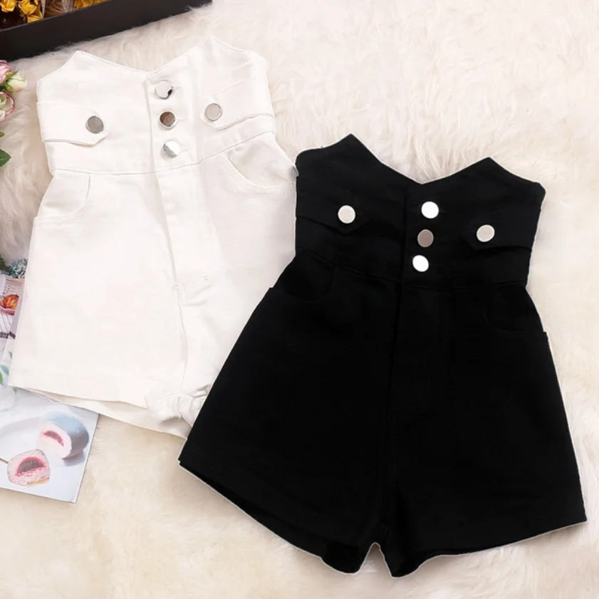 Шорты женские джинсовые с завышенной талией, однобортные эластичные Широкие штаны, черные, лето 2022
Шорты женские джинсовые с завышенной талией, однобортные эластичные Широкие штаны, черные, лето 2022