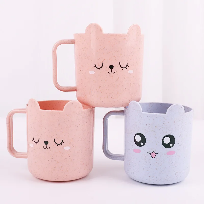 Toothbrush Cup Shaker Wheat Straw Mouth Tumbler Shake Household Cups Cute Cartoon Water Bottle Wash Mug Home Products Brush Cup
Toothbrush Cup Shaker Wheat Straw Mouth Tumbler Shake Household Cups Cute Cartoon Water Bottle Wash Mug Home Products Brush Cup