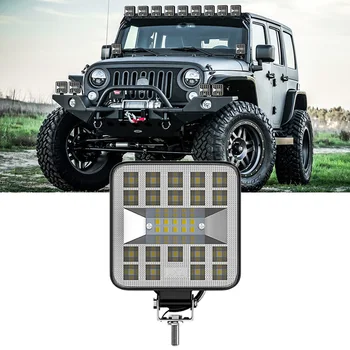 1/2/4pcs 9V-32V Car Work Light Mini Square 29LED 87W Off-Road Vehicle Lamp Waterproof Wide Operating Voltage Range
1/2/4pcs 9V-32V Car Work Light Mini Square 29LED 87W Off-Road Vehicle Lamp Waterproof Wide Operating Voltage Range