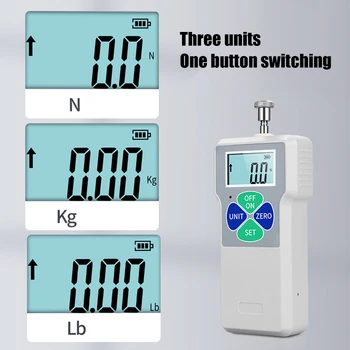 Digital Display Force Gauge Push Pull Test Tool Portable Force Meter Spring Dynamometer Pressure Gauge JDH99
Digital Display Force Gauge Push Pull Test Tool Portable Force Meter Spring Dynamometer Pressure Gauge JDH99