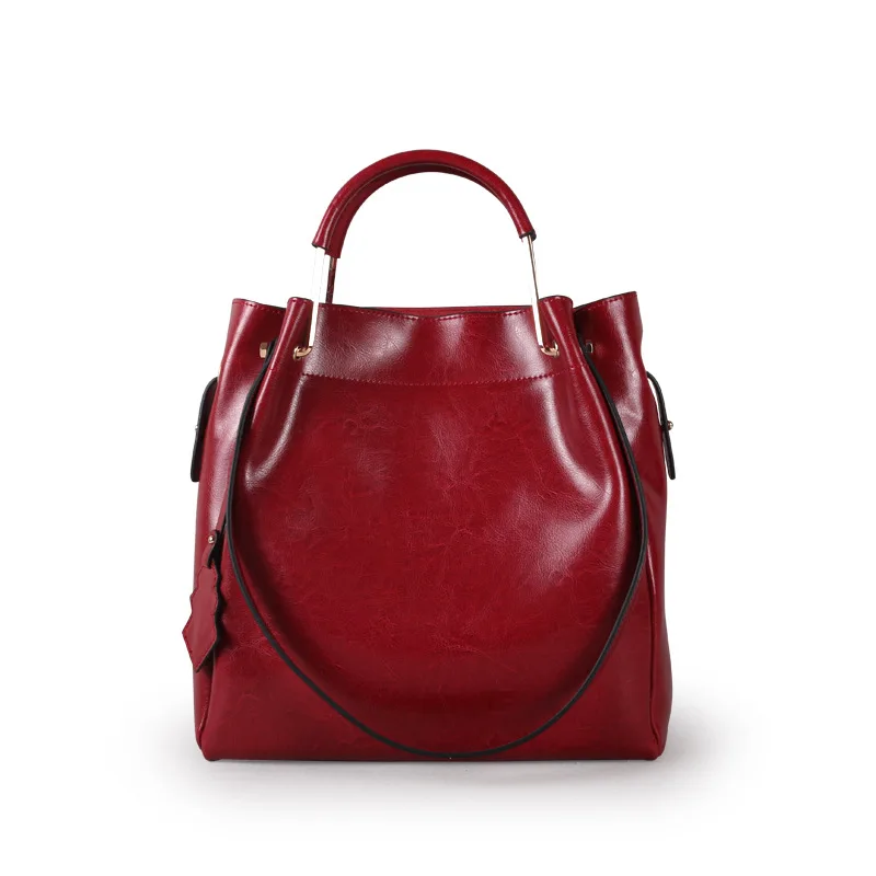 New Genuine Leather Women's Bag Big Bag Fashion Handbag Women's Shoulder Messenger Bag 
New Genuine Leather Women's Bag Big Bag Fashion Handbag Women's Shoulder Messenger Bag