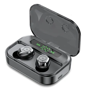 TWS Bluetooth Earphone Wireless Earbuds Stereo Sound Gaming Headphone Sports Waterproof Touch Control Headset with Charging Box
TWS Bluetooth Earphone Wireless Earbuds Stereo Sound Gaming Headphone Sports Waterproof Touch Control Headset with Charging Box