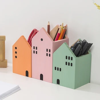 Nordic Pen Holder Desk Sundries Cosmetic Storage Container Wooden Makeup Organizer Multi-functional Make Up Brush Storage Box
Nordic Pen Holder Desk Sundries Cosmetic Storage Container Wooden Makeup Organizer Multi-functional Make Up Brush Storage Box