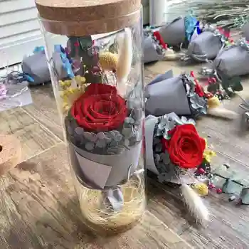 LED Eternal Flower Rose Light Wishing Bottle Valentine's Day Creative Gift Remote Control Rose Glowing Bottle Decoration Gift
LED Eternal Flower Rose Light Wishing Bottle Valentine's Day Creative Gift Remote Control Rose Glowing Bottle Decoration Gift