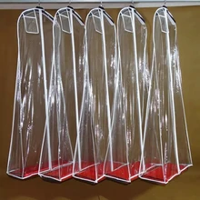MYYBLE 180cm Cheap Wholesale Transparent Solid For Wedding Dress Dust Cover Extra Large Waterproof PVC Clothing Garment Bags
MYYBLE 180cm Cheap Wholesale Transparent Solid For Wedding Dress Dust Cover Extra Large Waterproof PVC Clothing Garment Bags