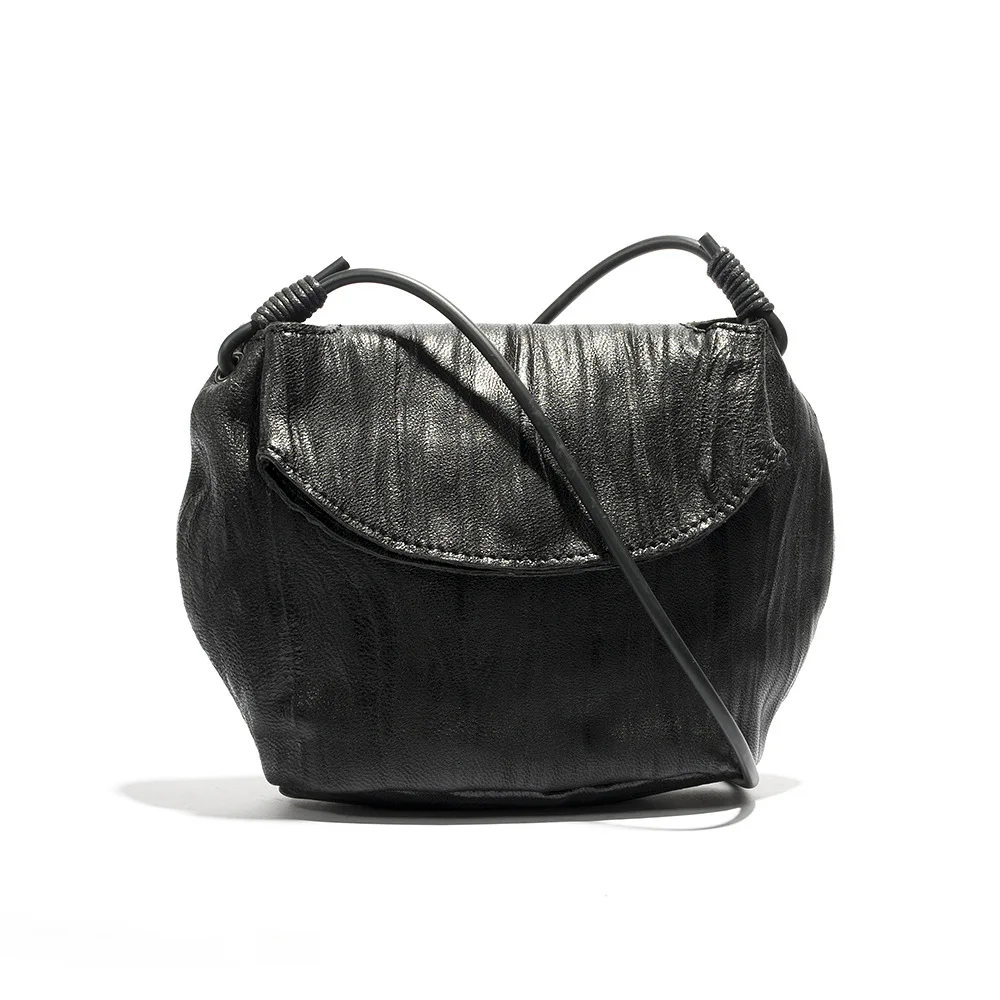 2019 New Style Sheepskin Small round Bag Mini Bag Dark of Simple Versatile Pleated Magnetic Snap Shoulder hu lu bao
2019 New Style Sheepskin Small round Bag Mini Bag Dark of Simple Versatile Pleated Magnetic Snap Shoulder hu lu bao