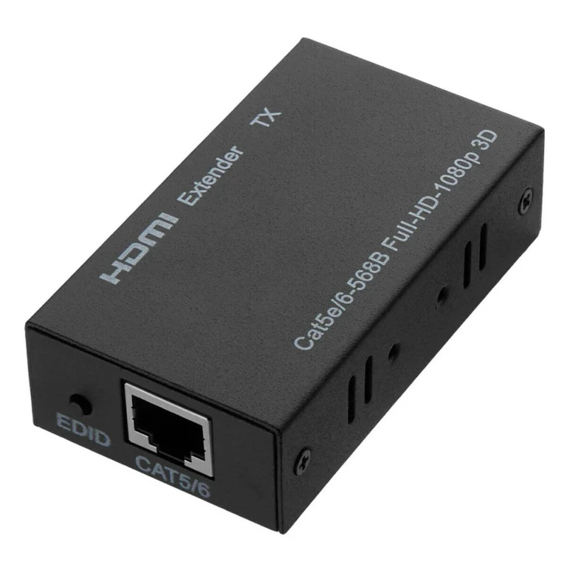 3D 1080P HDMI Network Extender Transmitter Over Single Cable CAT5E/6 Ethernet RJ45 FHD 60M
3D 1080P HDMI Network Extender Transmitter Over Single Cable CAT5E/6 Ethernet RJ45 FHD 60M